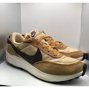 Nike Waffle Debut Sesame Desert Ochre Women's Size 9 Sneakers Shoes DH9523-200